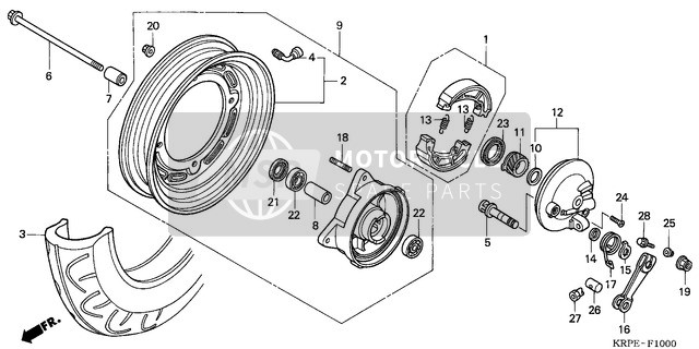 45010KPL840, Panel Sub Comp,Fr, Honda, 0